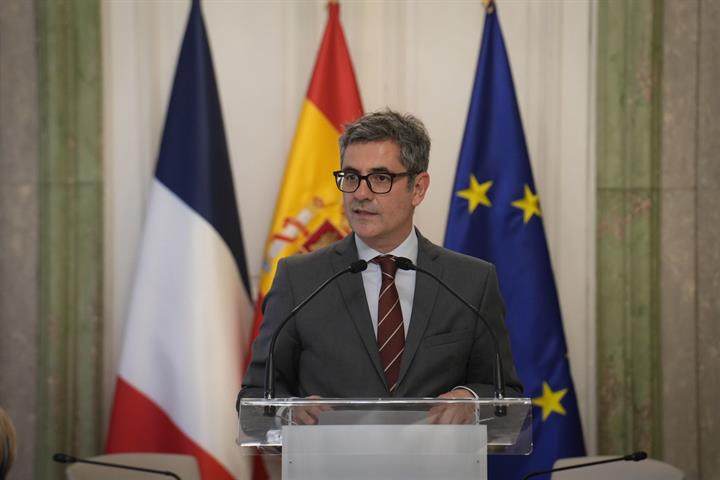 Félix Bolaños destaca la cooperación judicial entre España y Francia en la recepción de los grupos de enlace antiterrorista y antidroga