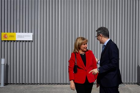 Bolaños se reúne con la presidenta del TSJ de Castilla y León