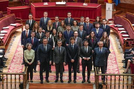 El ministro Bolaños preside el acto de promesa o jura del cargo de la promoción 2025 de abogados y abogadas del Estado