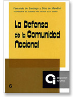 6. La Defensa de la Comunidad Nacional