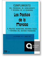 19 II. Los Pactos de la Moncloa