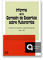 32. Informe de la Comisión de Expertos sobre Autonomías