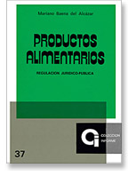 37. Regulación jurídico-pública de los productos alimentarios